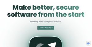 Docker software tools for software development 