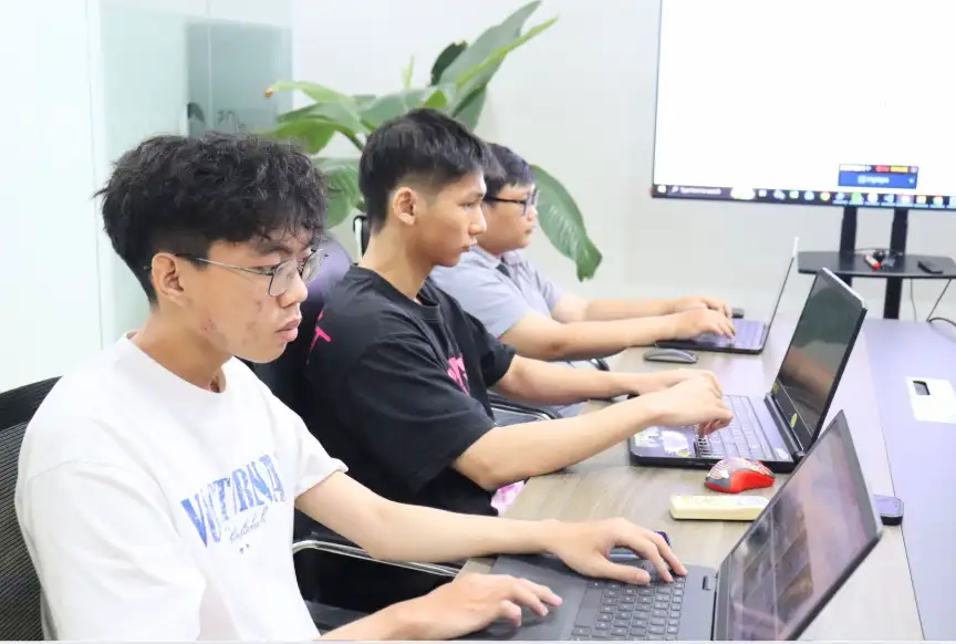 InApps engineers working at desks